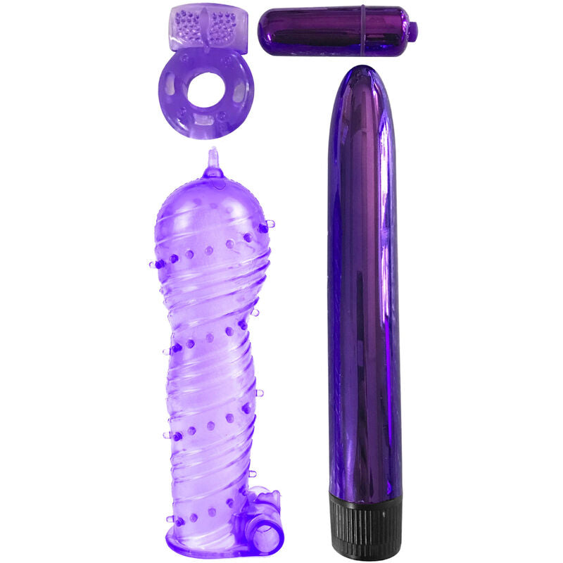 CLASSIX – KIT FÜR PAARE MIT RING, HÜLLE UND KUGELN LILA CLASSIX