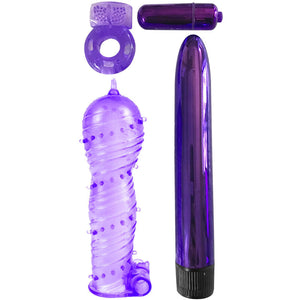 CLASSIX – KIT FÜR PAARE MIT RING, HÜLLE UND KUGELN LILA CLASSIX