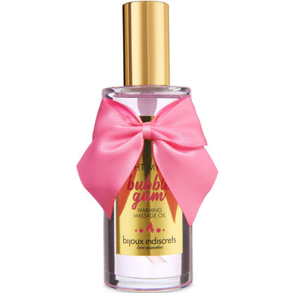 BIJOUX — INDISCRETS LIGHT MY FIRE MASAGE OIL HEAT EFFECT gumijas aromāts