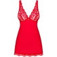 OBSESSIVE - LUVAE BABYDOLL &amp; TANGA RED S/M