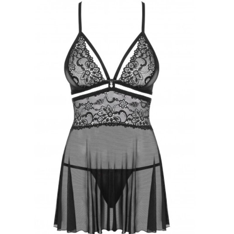 OBSESSIVE – 838-BAB-1 BABYSIDE & THONG SCHWARZ S/M OBSESSIVE BABYDOLL