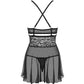 OBSESSIVE – 838-BAB-1 BABYSIDE & THONG SCHWARZ S/M OBSESSIVE BABYDOLL