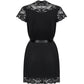 OBSESSIVE - 810-PEI-1 SCHWARZES KLEID S/M OBSESSIVE BABYDOLL
