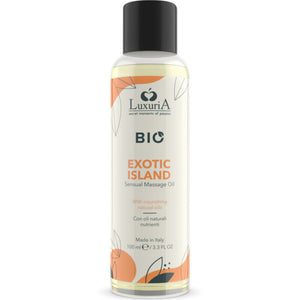 INTIMATELINE LUXURIA - BIO EXOTIC ISLAND MASĀŽAS EĻĻA 100 ml