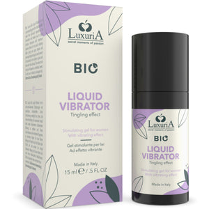 INTIMATELINE LUXURIA - BIO STIMULĒJOŠS GELS VIBRĒJOŠAM EFEKTAM 15 ml