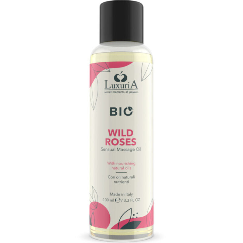 INTIMATELINE LUXURIA - BIO WILD ROSE MASĀŽAS EĻĻA 100 ml