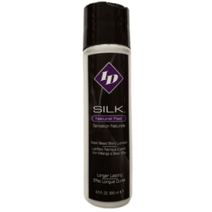 ID SILK - FEEL NATURAL ŪDENS UN SILIKONA BĀZES LUBRIKANTS 250 ml
