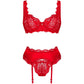 OBSESSIVE - AMOR CHERRIS НАБОР ИЗ 3 ПРЕДМЕТОВ S/M