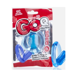 SCREAMING O – GO Q VIBE TRANSPARENT VIBRATORING SCREAMING O