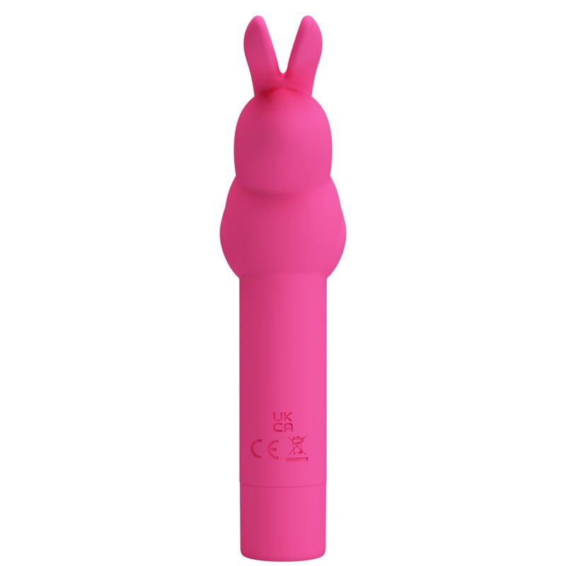 PRETTY LOVE - GERARDO FUSCHIA RABBIT SILICONE VIBRATOR PRETTY LOVE