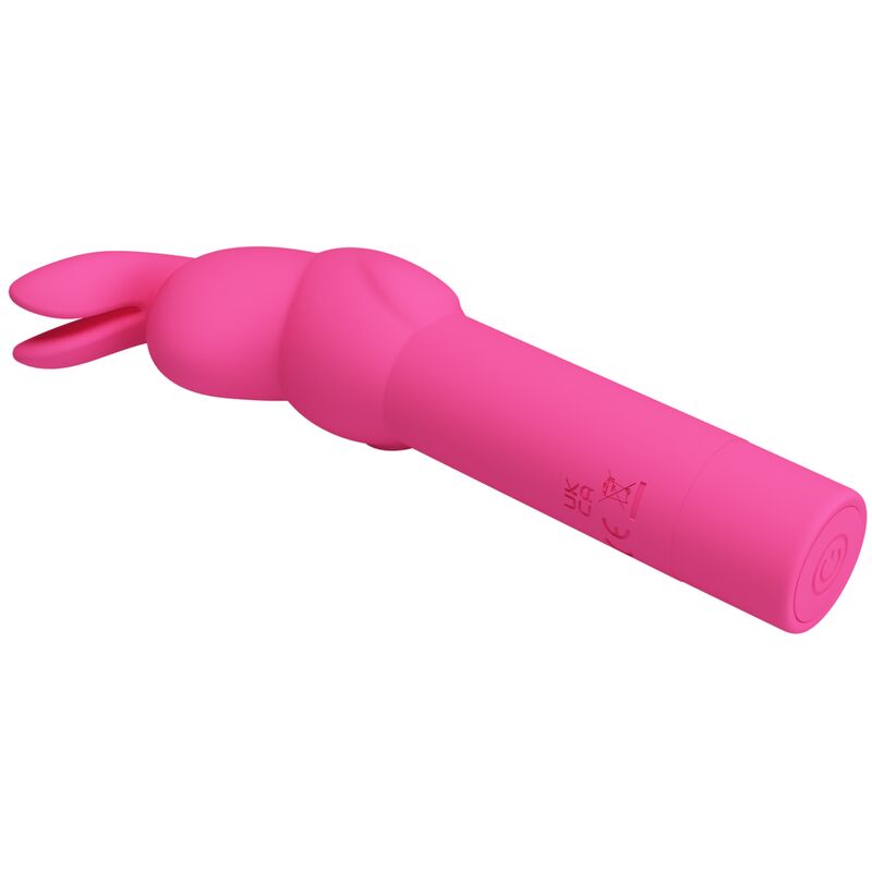 PRETTY LOVE - GERARDO FUSCHIA RABBIT SILICONE VIBRATOR PRETTY LOVE