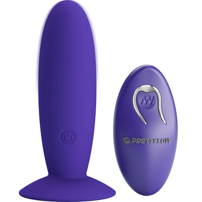 PRETTY LOVE — JAUNIEŠU PLUG ANĀLĀ VIBRATORA TĀLVADĪBAS PULTS VILETA
