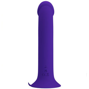 PRETTY LOVE - MURRAY YOUTH VIBRATING DILDO & RECHARGEABLE VIOLET PRETTY LOVE LED