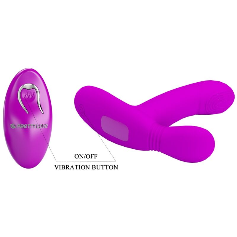 PRETTY LOVE - GERI CLITORIS MASSAGER PINK REMOTE CONTROL PRETTY LOVE FLIRTATION