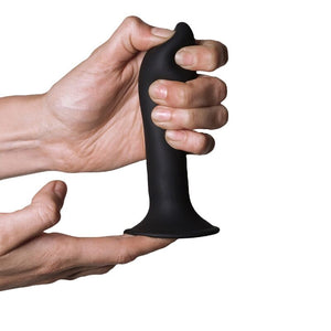 ADRIEN LASTIC - HITSENS 5 SILICONE DILDO BLACK ADRIEN LASTIC