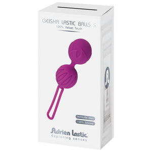 ADRIEN LASTIC - GEISHA LASTIC СИЛИКОНОВЫЕ ШАРИКИ РАЗМЕР S ФИОЛЕТОВЫЕ