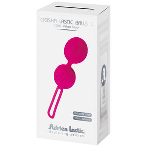 ADRIEN LASTIC - GEISHA LASTIC СИЛИКОНОВЫЕ ШАРЫ РАЗМЕР S ФУКСИЯ