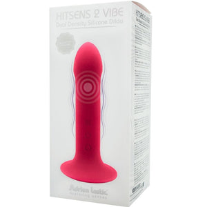ADRIEN LASTIC - HITSENS VIBE 2 SILICONE DILDO PINK ADRIEN LASTIC