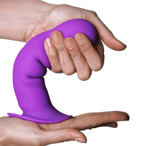 ADRIEN LASTIC - HITSENS VIBE 3 SILICONE DILDO VIOLET ADRIEN LASTIC