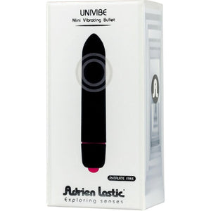 ADRIEN LASTIC - UNIVIBE MINI VIBRATING BULLET BLACK ADRIEN LASTIC