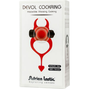ADRIEN LASTIC - DEVOL COCKRING RED VIBRATOR RING ADRIEN LASTIC