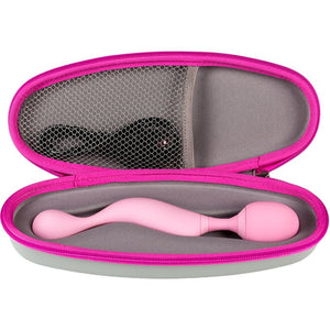 FEMINTIMĀTS - UNIVERSĀLĀ MASĀŽA SILIKONA VIBRATORS ROZĀ