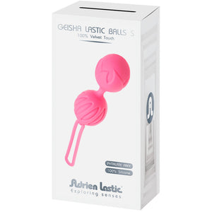 ADRIEN LASTIC - GEISHA LASTIC СИЛИКОНОВЫЕ ШАРЫ РАЗМЕР S РОЗОВЫЕ