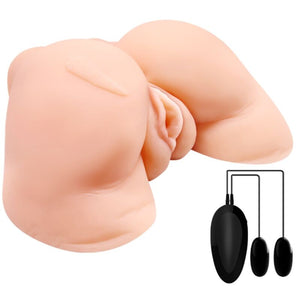 CRAZY BULL - VAGINA AND ANUS WITH REALISTIC MESH WITH VIBRATION CRAZY BULL