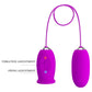 PRETTY LOVE — DAISY DUAL EGG ATKĀRTOTI UZLĀDĒJAMS VIBRATORS VILLATS