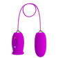 PRETTY LOVE — DAISY DUAL EGG ATKĀRTOTI UZLĀDĒJAMS VIBRATORS VILLATS