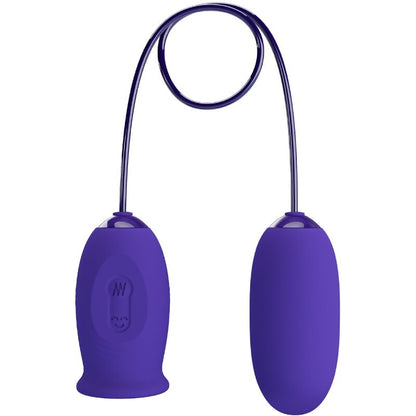 PRETTY LOVE — DAISY YOUTH VIOLET ATKĀRTOTI UZLĀDĒJAMS VIBRATORA STIMULĀTORS