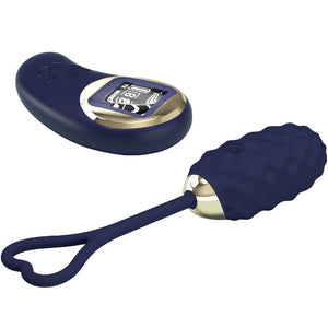 PRETTY LOVE - VIVIAN BLUE REMOTE CONTROL VIBRATING EGG PRETTY LOVE LED