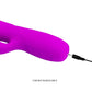 PRETTY LOVE — MELANIE PURPLE UZLĀDĒJAMS RABIT VIBRATORS