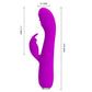 PRETTY LOVE — RACHEL ATKĀRTOTI UZLĀDĒJAMS VIBRATORS AR PURPURU PIECĪBU