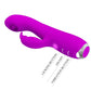PRETTY LOVE — RACHEL ATKĀRTOTI UZLĀDĒJAMS VIBRATORS AR PURPURU PIECĪBU