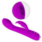PRETTY LOVE — RACHEL ATKĀRTOTI UZLĀDĒJAMS VIBRATORS AR PURPURU PIECĪBU
