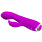 PRETTY LOVE — RACHEL ATKĀRTOTI UZLĀDĒJAMS VIBRATORS AR PURPURU PIECĪBU