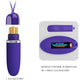 Diezgan mīlestība - Darlene Youth Violet mini vibrējošā lode