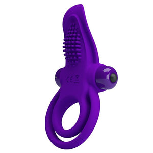 PRETTY LOVE - PURPLE VIBRATING PENIS RING PRETTY LOVE MALE