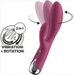 SATISFYER - ВРАЩАЮЩИЙСЯ КРОЛИК 1 СТИМУЛЯЦИЯ КЛИТОРА И КРАСНОЙ ТОЧКИ G