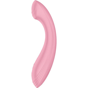 APMIERINĀTĀJS - G-FORCE VIBRATOR G-SPOT STIMULĀTORS ROZĀ