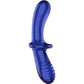 APMIERINĀTĀJS - DUBULTĀ KRISTĀLA DILDO caurspīdīgs