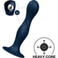 SATISFYER - ДВОЙНОЙ ШАРИК-R СИЛИКОНОВЫЙ ДИЛДО ГРАНАТ