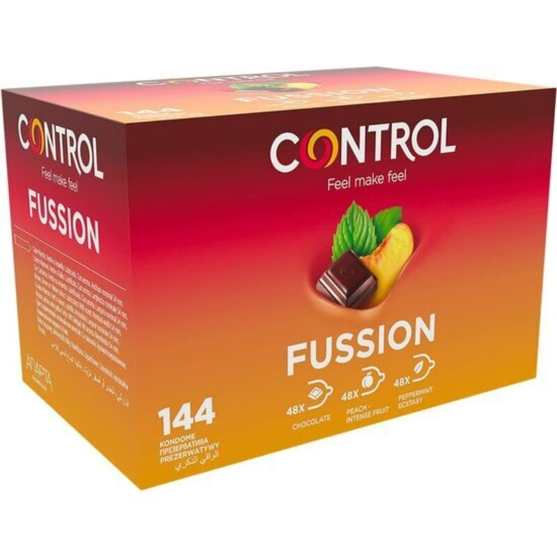КОНТРОЛЬ - ПРЕЗЕРВАТИВЫ ADAPTA FUSSION 144 ЕДИНИЦЫ