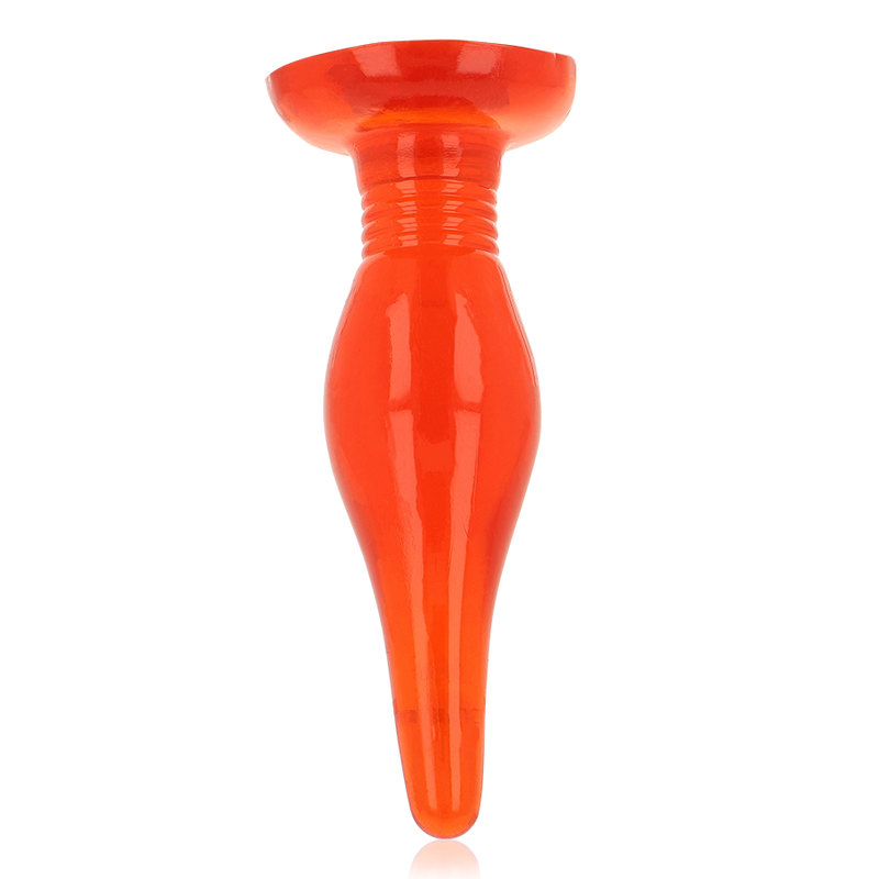 BAILE - RED SOFT TOUCH ANAL PLUG 14.2 CM - LoveYou.lv