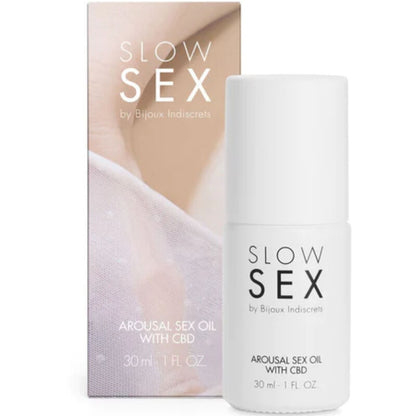 BIJOUX — LĒNA SEKSUĀLA SEKSUĀLĀ MASĀŽAS EĻĻA AR CBD 30 ml