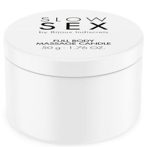 BIJOUX - LĒNA SEKSA ĶERMEŅA MASĀŽAS SVECE 50G