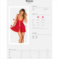 OBSESĪVS — ELIANES BABYDOLL &amp; THONG XS/S