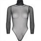 LEG AVENUE - TEDDY HIGH NECK