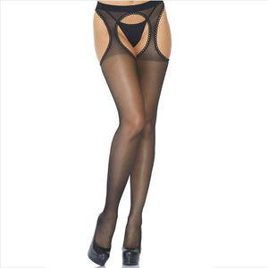LEG AVENUE - ПРОЗРАЧНЫЕ ЧУЛКИ ДЛЯ ПОДВЯЗОК